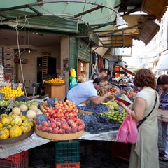 Der Agora Modiano Markt in Thessaloniki