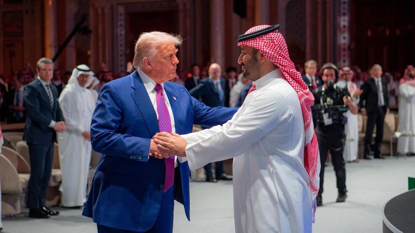 Mohammed bin Salman mit Donald Trump