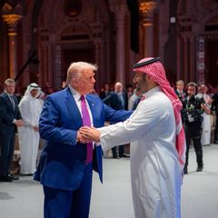 Mohammed bin Salman mit Donald Trump