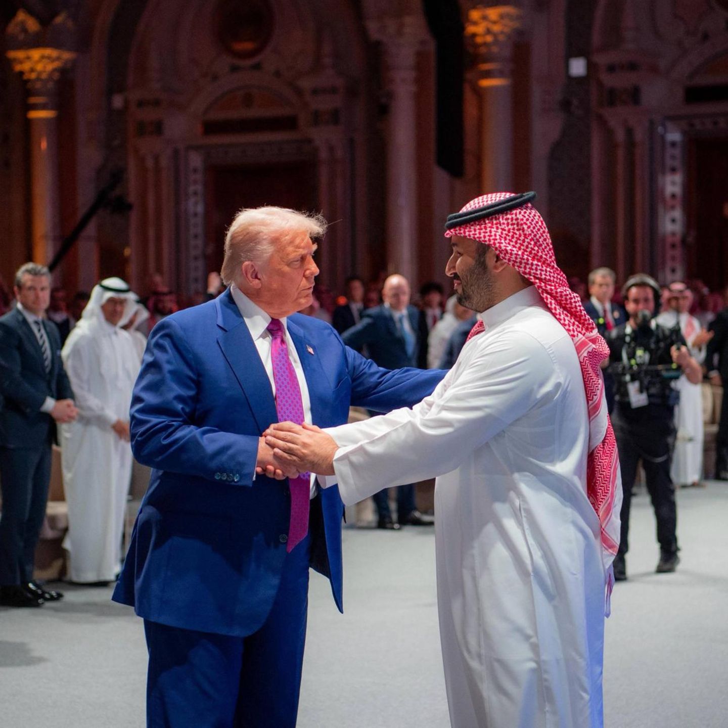 Mohammed bin Salman mit Donald Trump