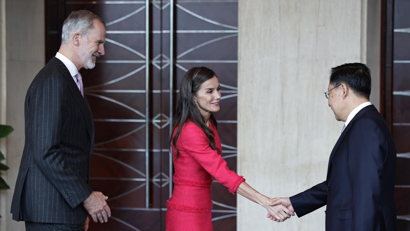 König Felipe VI. und Königin Letizia in China
