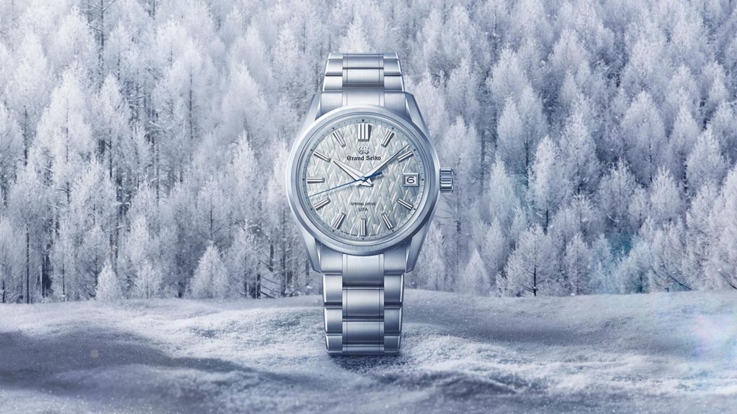 Uhren Extra: Frostige Zeiten: Warum Zifferblätter jetzt an Eislandschaften erinnern