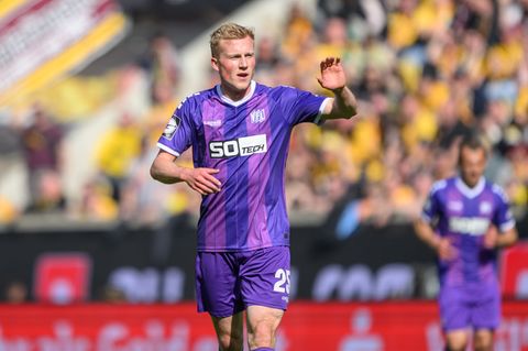 Niklas Wiemann bleibt beim VfL Osnabrück (Archivfoto). Foto: Robert Michael/dpa