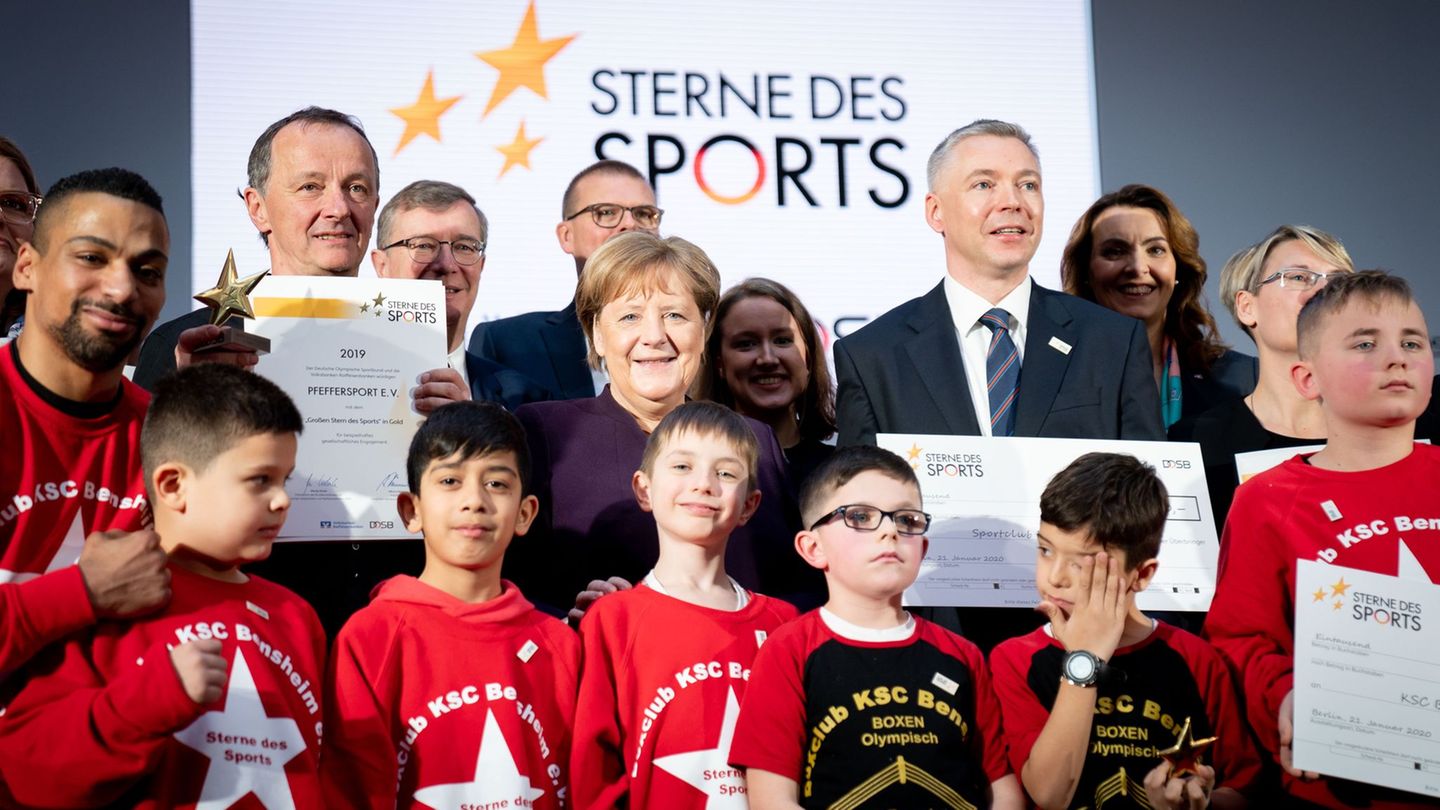 Bereits 2019 hatte Pfeffersport den "Großen Stern des Sports" in Gold gewonnen. Foto: Kay Nietfeld/dpa