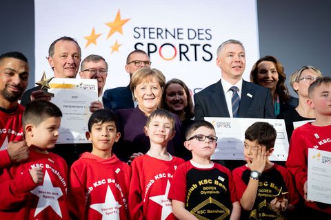 Bereits 2019 hatte Pfeffersport den "Großen Stern des Sports" in Gold gewonnen. Foto: Kay Nietfeld/dpa