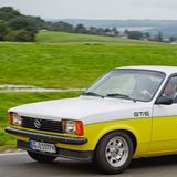 Opel Kadett GT/E-Modell in Gelb