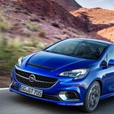 Opel Corsa OPC Modell auf der Straße