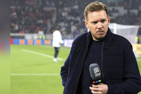 Der Bundestrainer Julian Nagelsmann muss mit seinem Team gegen Luxemburg und die Slowakei ran.