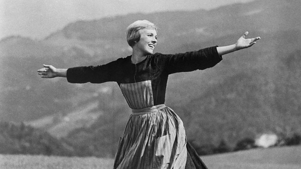 Julie Andrews in "The Sound of Music"