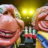 Die "Meenzer Schwellköpp" sind das Markenzeichen der Mainzer Straßenfassenacht