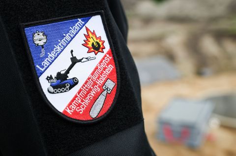 Der Kampfmittelräumdienst hat eine Fliegerbombe in der Schleusenanlage des Nord-Ostsee-Kanals in Kiel-Wik entschärft. (Symbolfot