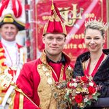das Prinzenpaar der Lausitz, Carsten I und Dajana I,