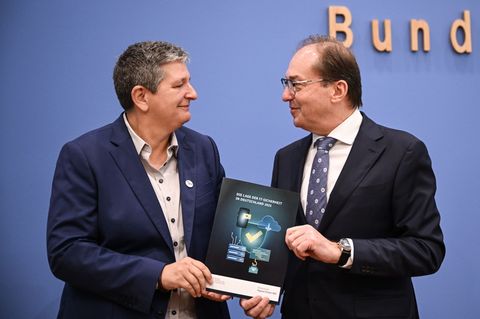 Die Präsidentin des Bundesamtes für Sicherheit in der Informationstechnik (BSI), Claudia Plattner, war von der früheren Bundesin