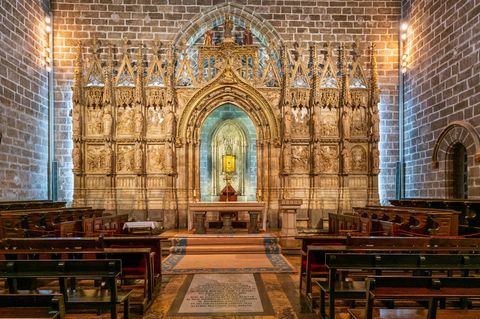 Die Kapelle mit dem heiligen Kelch in Valencia