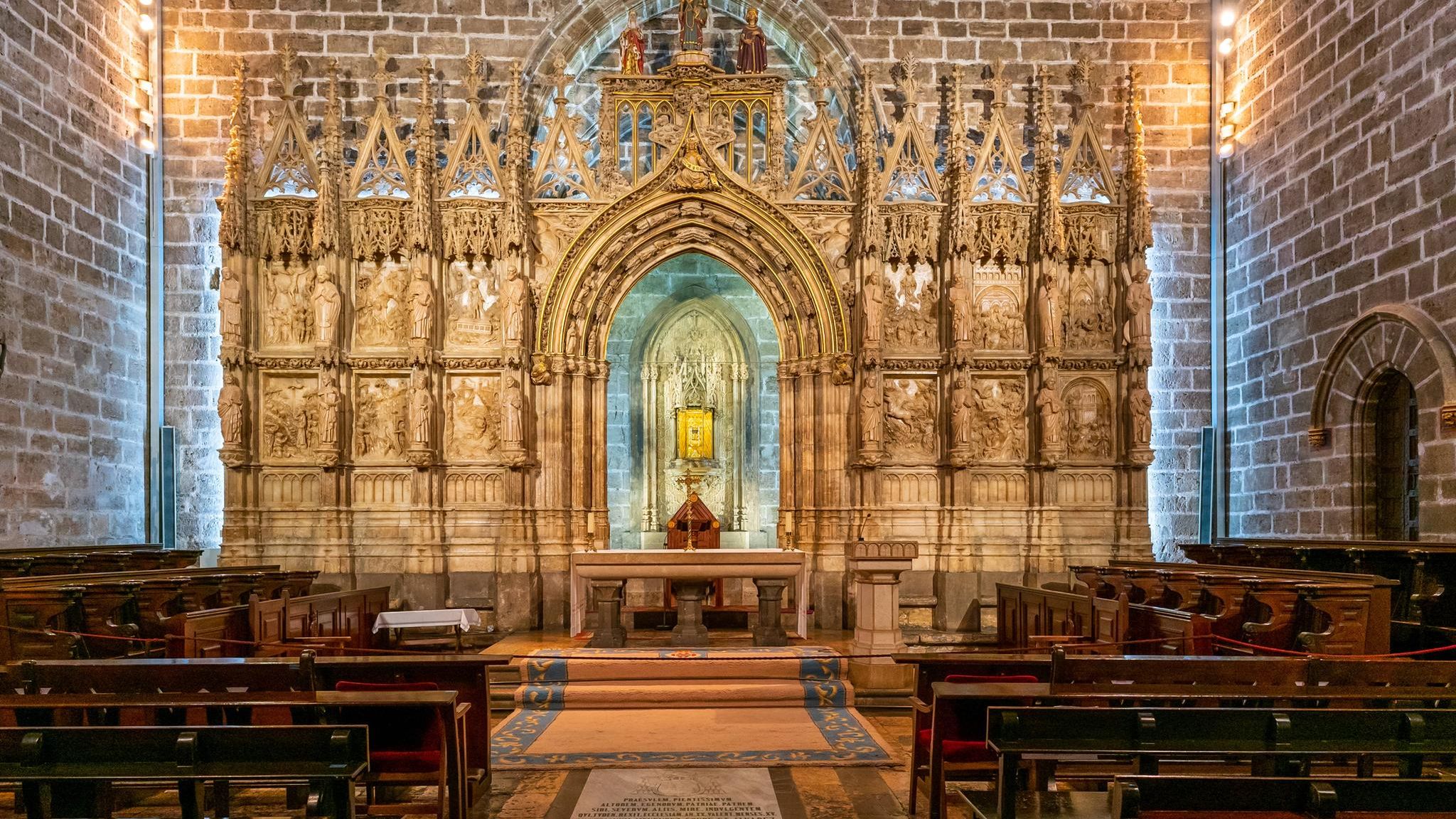 Die Kapelle mit dem heiligen Kelch in Valencia