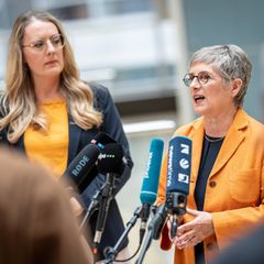 Tricks beim Sondervermögen: Katharina Dröge und Britta Haßelmann