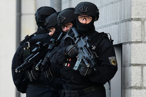 Spezialkräfte der Bundespolizei bei Übung