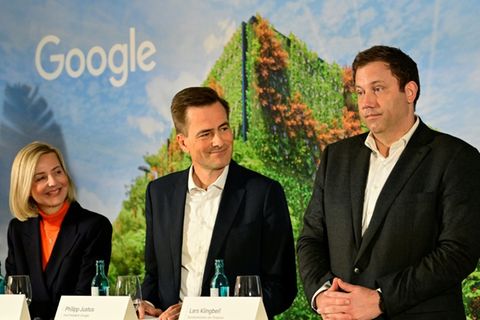 Marianne Janik, Philipp Justus und Lars Klingbeil