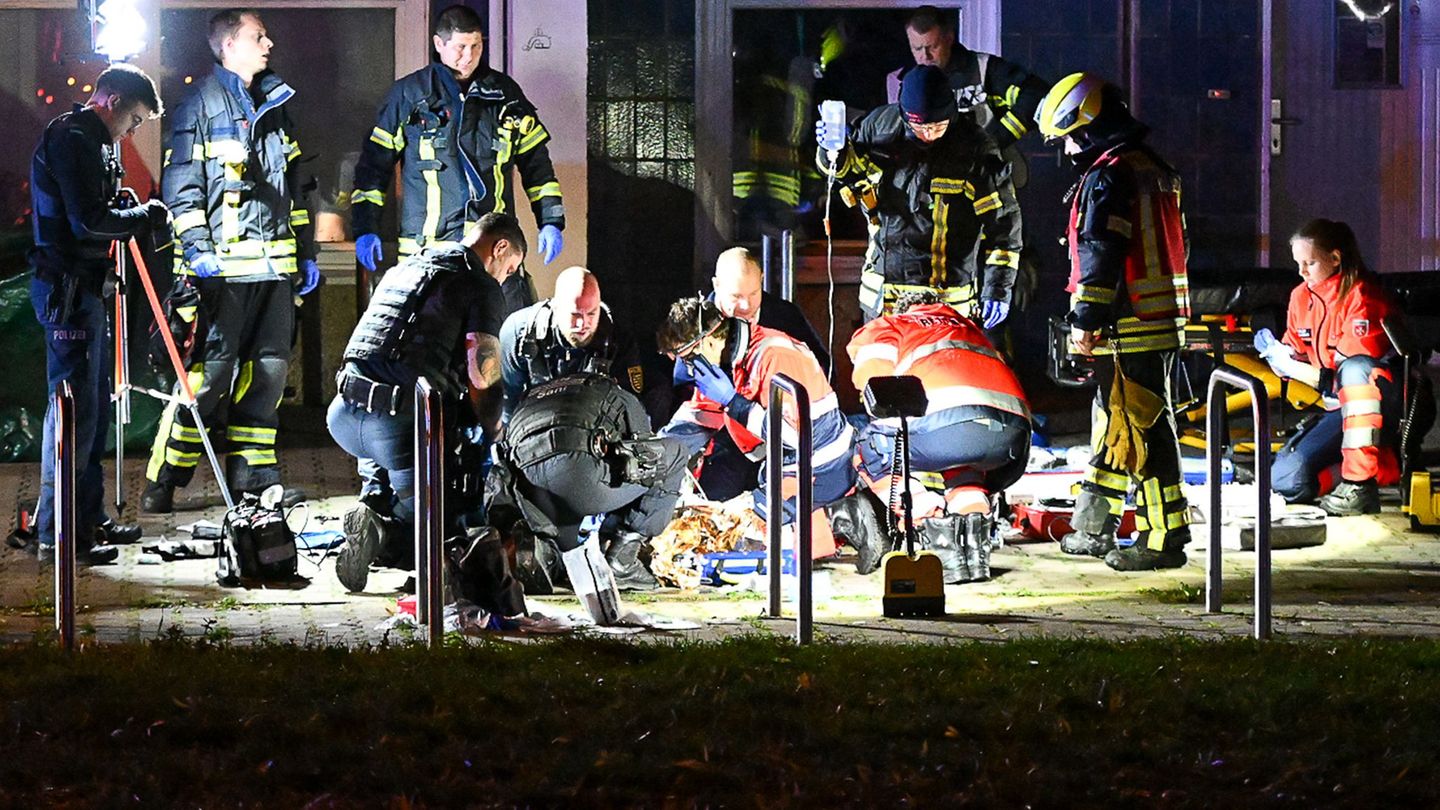 Der Mann hat den Angriff überlebt, ist allerdings schwer verletzt. Foto: Erik-Holm Langhof/EHL Media/dpa