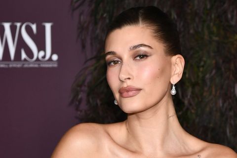 Hailey Bieber im Oktober in New York.