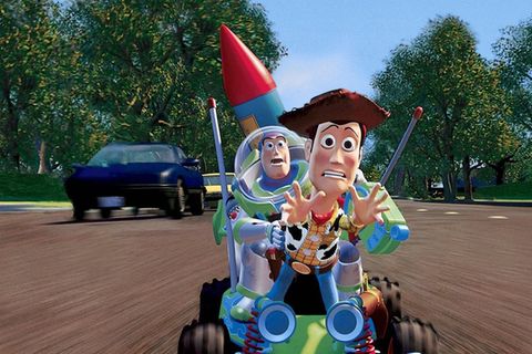 Buzz Lightyear und Woody, hier im ersten "Toy Story"-Film, kehren 2026 auf die große Leinwand zurück.