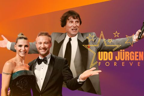 Das Moderatorenteam Michelle Hunziker und Sasha führt durch die Sendung, die 2024 im Münchner Cirkus Krone aufgezeichnet wurde.