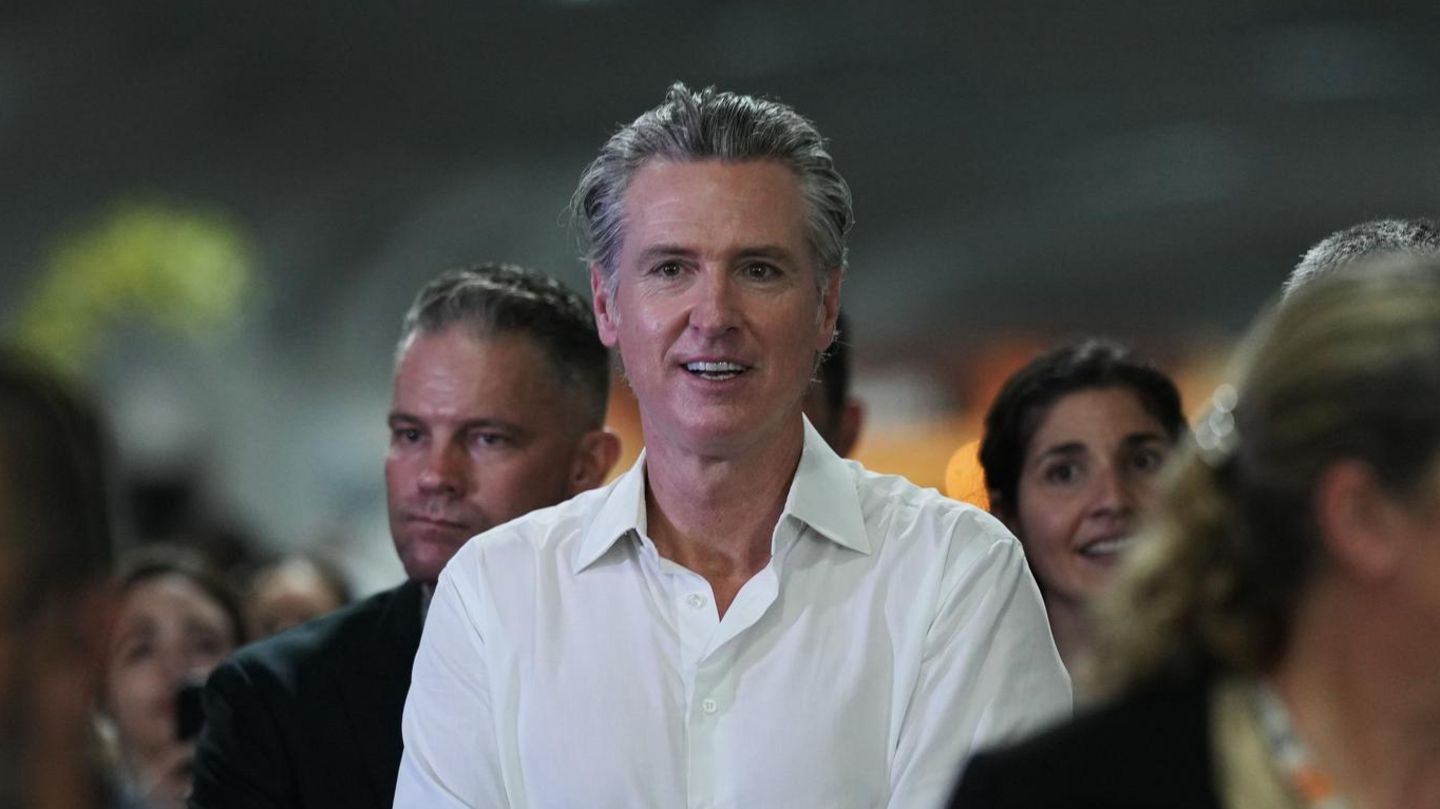 Kaliforniens Gouverneur Gavin Newsom auf der UN-Klimakonferenz