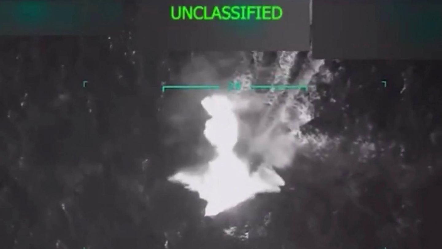 USA zerstören mutmaßliches Drogenboot