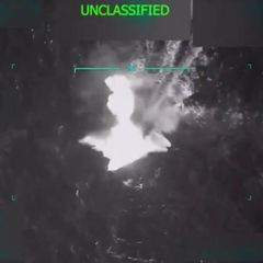 USA zerstören mutmaßliches Drogenboot