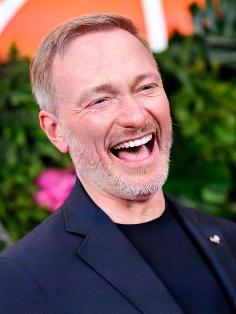 Christian Lindner lacht
