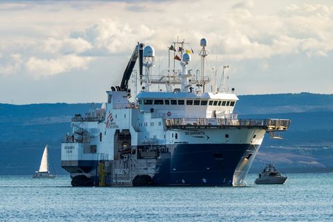 Das ehemalige Rettungsschiff "Geo Barents"
