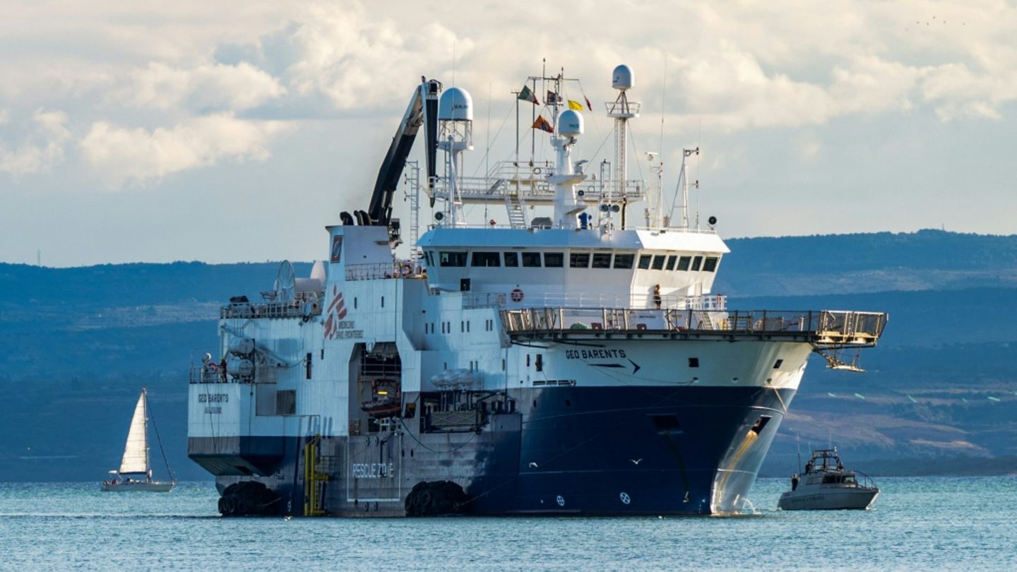 Das ehemalige Rettungsschiff "Geo Barents"