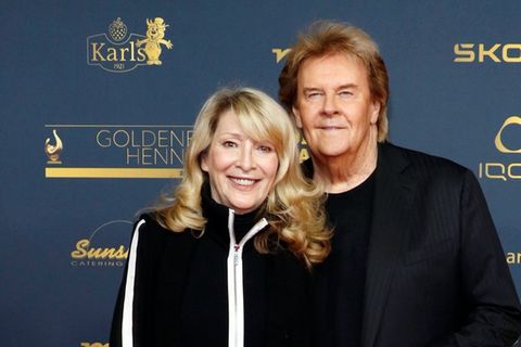 Howard Carpendale mit Ehefrau Donnice Pierce bei einem Auftritt in Leipzig.