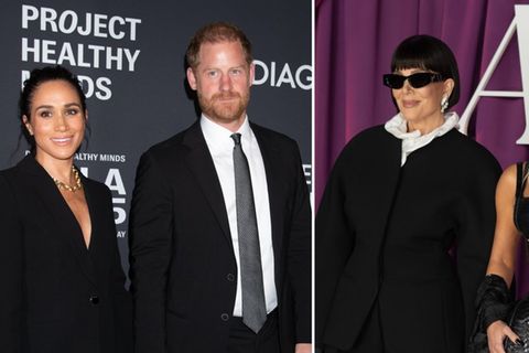 Harry und Meghan feierten am Wochenende mit Kris Jenner und Kim Kardashian - anschließend wurden Fotos der Party aus den sozia