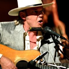 Neil Young bei einem Live-Auftritt