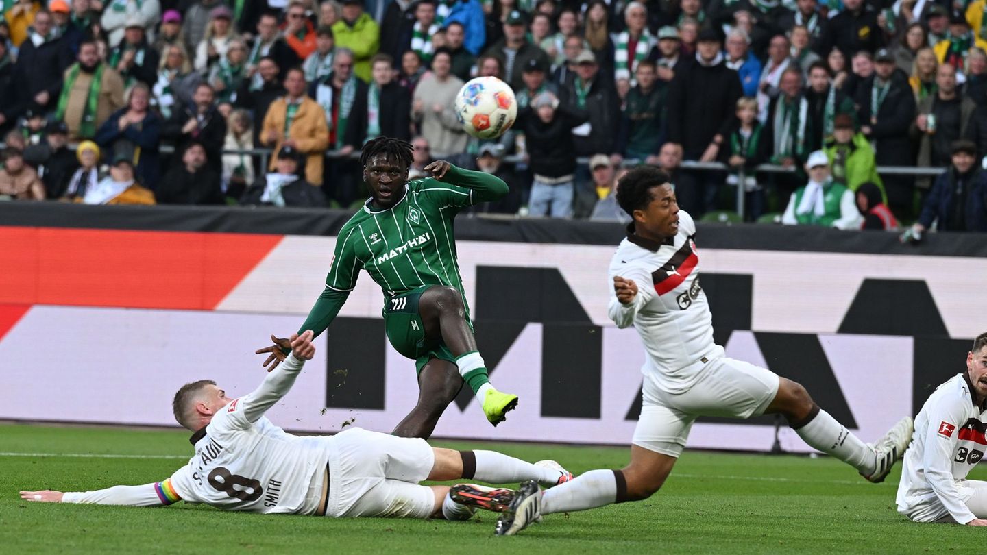 In der Bundesliga setzte sich Werder mit 1:0 gegen den FC St. Pauli durch. (Archivfoto). Foto: Carmen Jaspersen/dpa