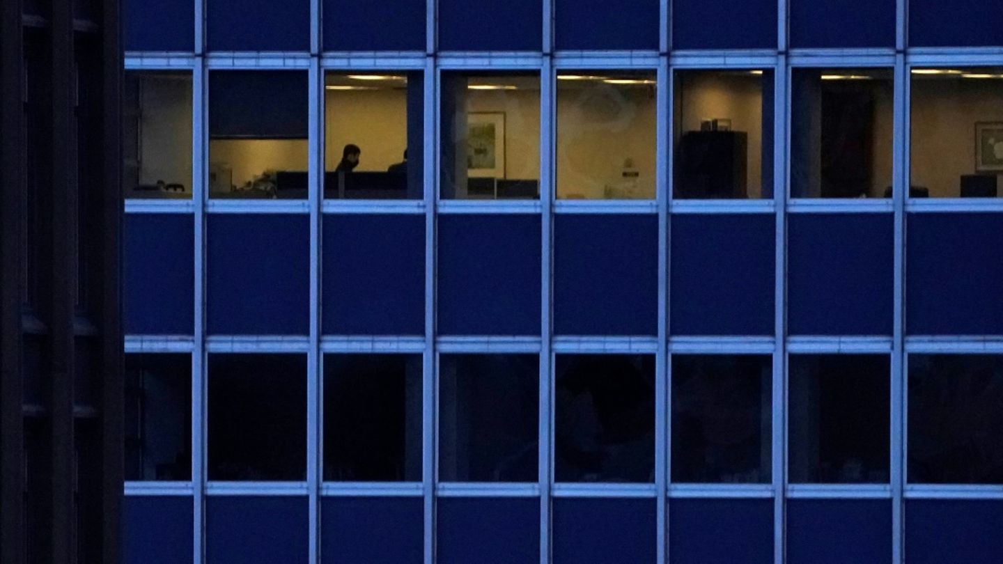 Arbeitnehmer im Büro