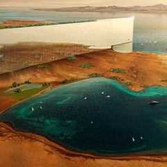 Neom Saudi-Arabien The Line Stadt