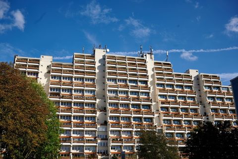 Der Wohnungskomplex "Hannibal" in Dortmund wurde vor über acht Jahren wegen Brandschutzmängeln innerhalb von Stunden geräumt. La