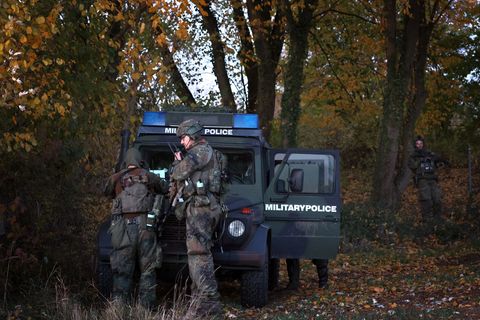 Bei der Übung "Marshal Power" hatten Bundeswehr und Polizei eigentlich zusammen trainieren sollen. (Archivbild) Foto: Karl-Josef