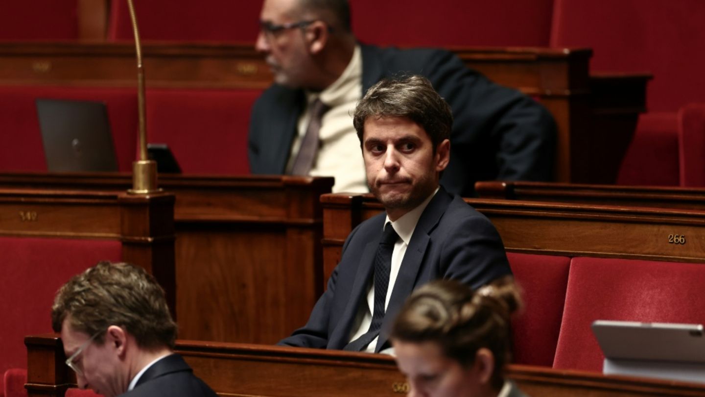 Fraktionschef von Renaissance Gabriel Attal