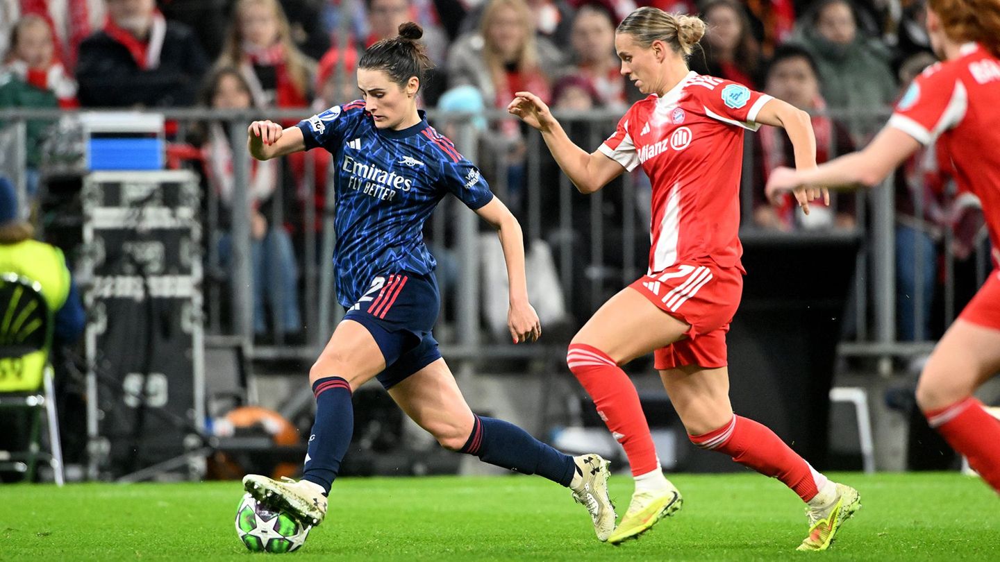 Champions League der Frauen: Bayern-Fußballerinnen mit Comeback-Sieg über Arsenal