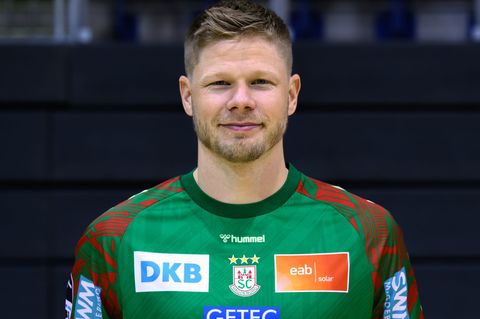 Sebastian Barthold war erfogreichster SCM-Schütze gegen Zagreb Foto: Hendrik Schmidt/dpa