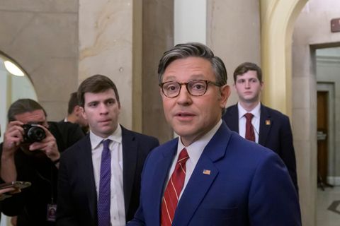 Mike Johnson, Sprecher des Repräsentantenhauses, hat Neuigkeiten zum Shutdown der USA