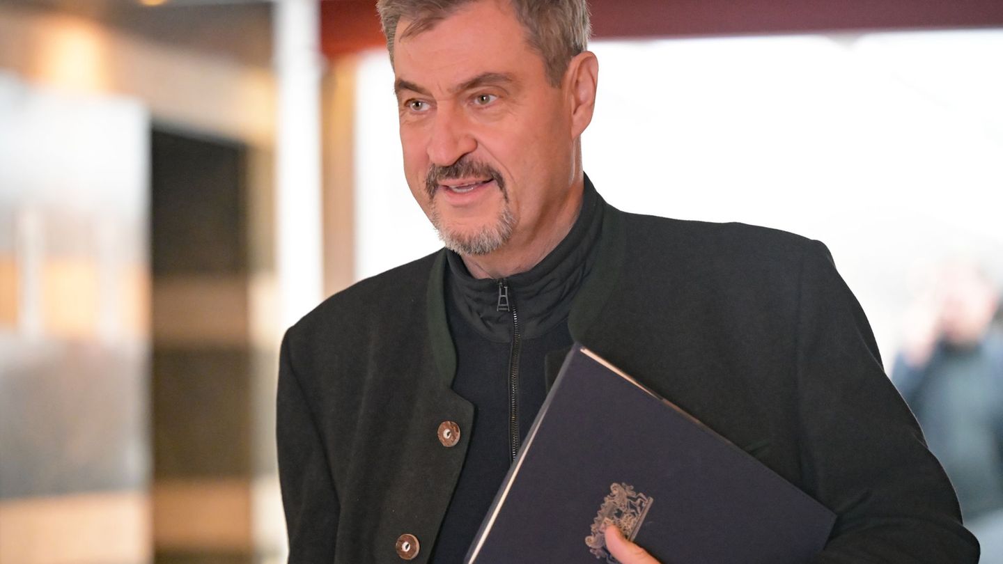 CSU-Chef Söder geht mit klaren Vorstellungen in den Koalitionsausschuss. (Archivbild) Foto: Malin Wunderlich/dpa