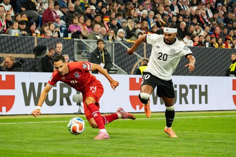 Szene aus dem Spiel der DFB-Elf gegen Luxemburg vom Oktober 2025 in Sinsheim