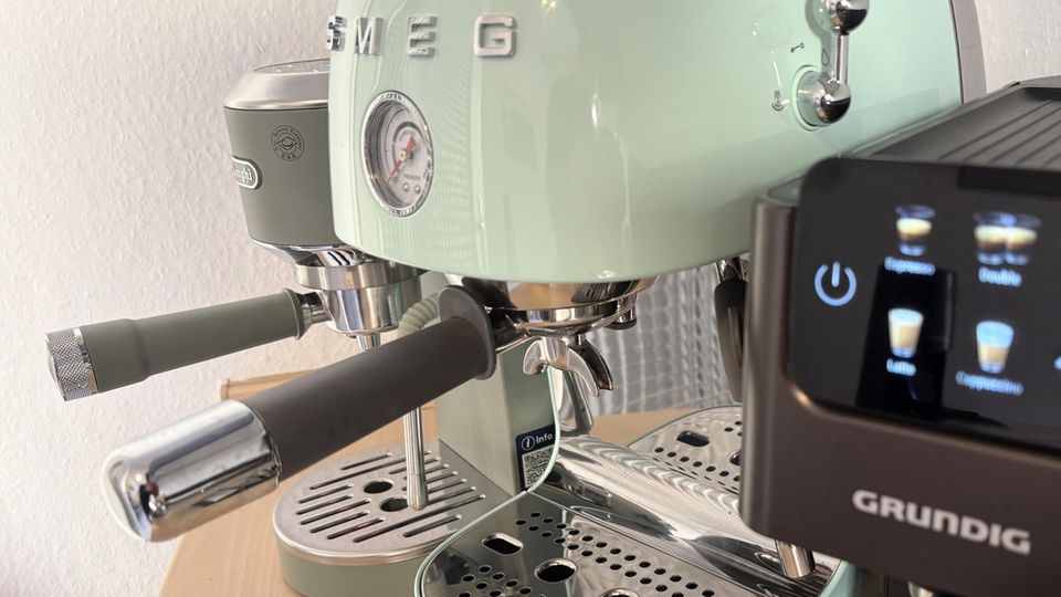 Siebträgermaschine Test: 4 Espressomaschinen