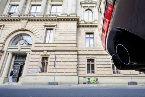 Am Landgericht Braunschweig beginnt ein weiteres Riesenverfahren rund um den Dieselskandal bei Volkswagen. (Archivbild) Foto: Ju