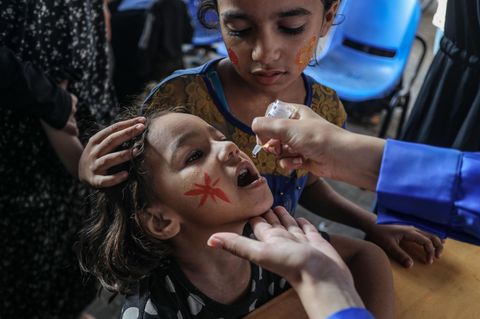 Polio-Schluckimpfung