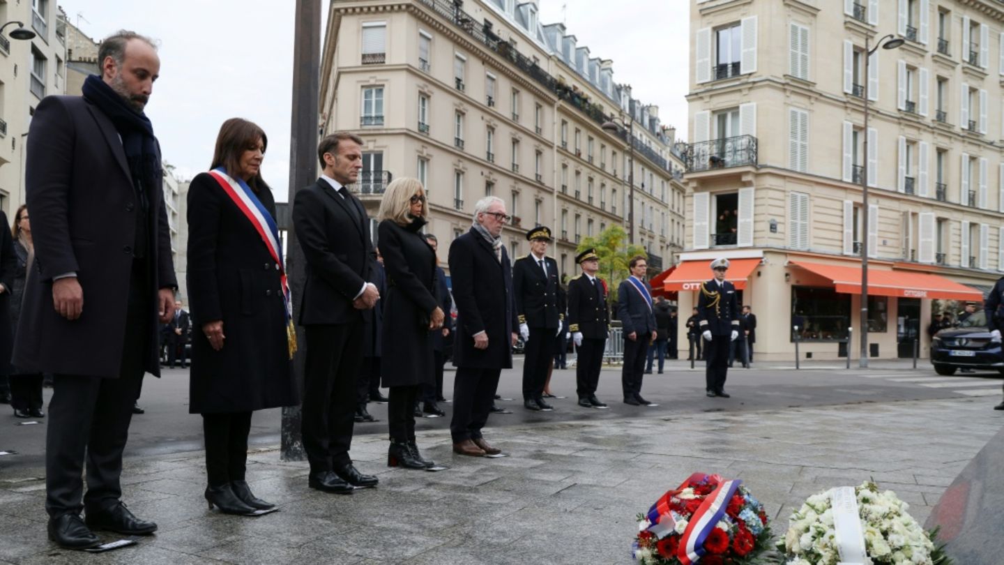 Gedenken für die Opfer der Anschläge von 2015 in Paris